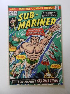Sub-Mariner #63 (1973) FN- condition