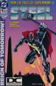 Steel #1 DC UNIVERSE VARIANT 1994 NM.