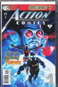 Action Comics #875 (2009) Nightwing and Flamebird