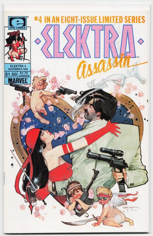 Elektra: Assassin #4 (1986) Elektra