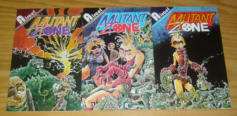 Mutant Zone #1-3 VF/NM complete series - aircel comics - dave cooper set lot 2