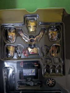 Hot Toys Sideshow Iron Man Mark XLII (2.0) 1/6 Scale Figure 913628 Pre-Owned