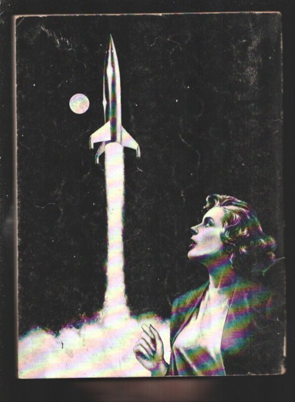 Science Fiction Stories #2 1954Rocket cover-Pulp tales by Algis Budrys-Milton Le