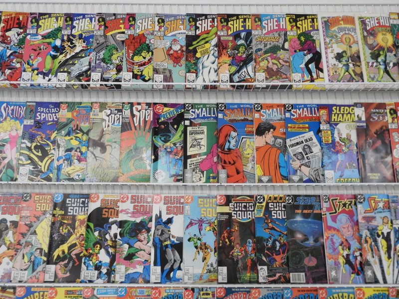 Huge Lot 180+ Comics W/ She-Hulk, Suicide Squad, Superman, +More! Avg VF- Cond!