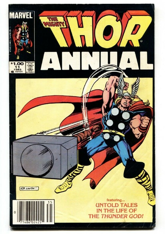 THOR ANNUAL #11-1st appearance of Eitri-1983-Marvel