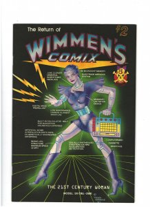 Wimmen's Comix #8 VF+ 8.5 Last Gasp Comics 1983 Return of 21st Century Woman