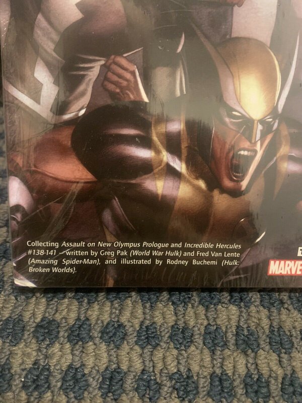 Marvel INCREDIBLE HERCULES Assault On New Olympus Graphic Novel *New Sealed D13