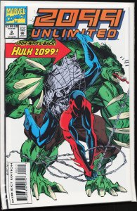 2099 Unlimited #2 (1993) Hulk 2099