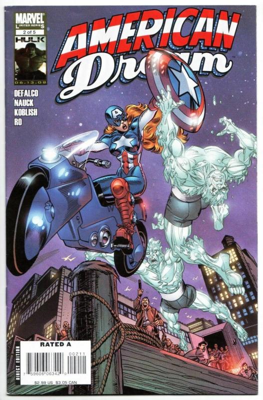 American Dream #2 (Marvel, 2008) VF