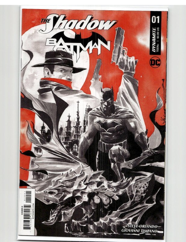 The Shadow / Batman #1 Cover D (2017) The Shadow