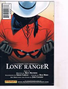 The Lone Ranger # 1 Variant NM Dynamite Entertainment Comic Book Western J97