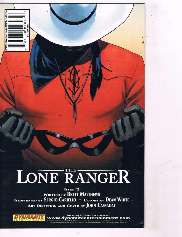 The Lone Ranger # 1 Variant NM Dynamite Entertainment Comic Book Western J97