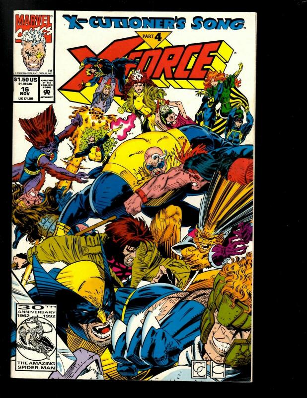 12 X-Force Marvel Comics # 1 3 4 5 6 7 12 13 14 16 17 18  EK4