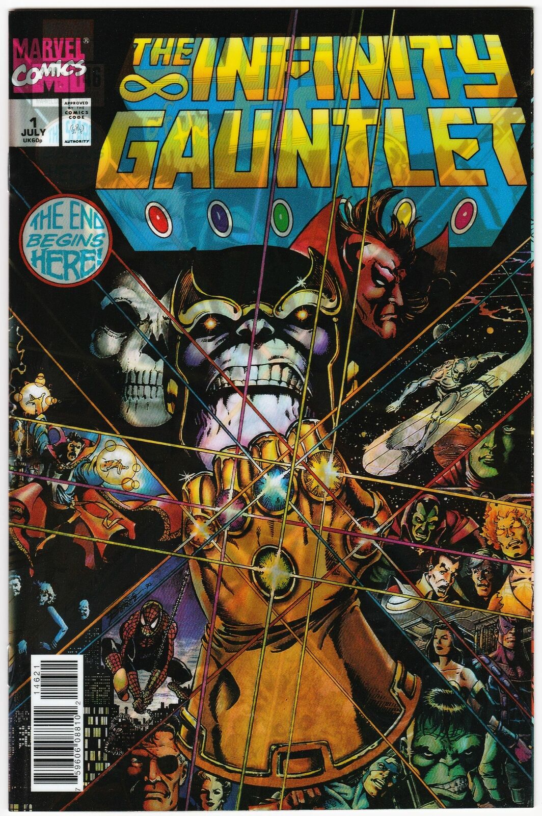 infinity gauntlet guardians of the galaxy