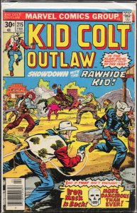 Kid Colt Outlaw #215 (1977) Kid Colt