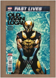 Old Man Logan #23 Marvel Comics 2017 Jeff Lemire Wolverine Past Lives NM- 9.2