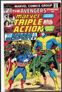 Marvel Triple Action #25 (1975) The Avengers