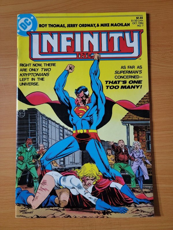 Infinity Inc. #7 ~ NEAR MINT NM ~ 1984 DC Comics 