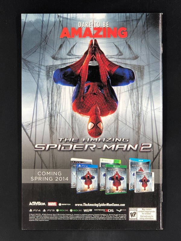 The Amazing Spider-Man #1 (2014) VF+ Cindy Moon 1st (cameo) Appearance