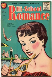 Hi-School Romance #41 1955- Harvey comics-  Al Avison cover FN