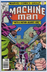 MACHINE MAN #7 - 7.5, WP - Kirby