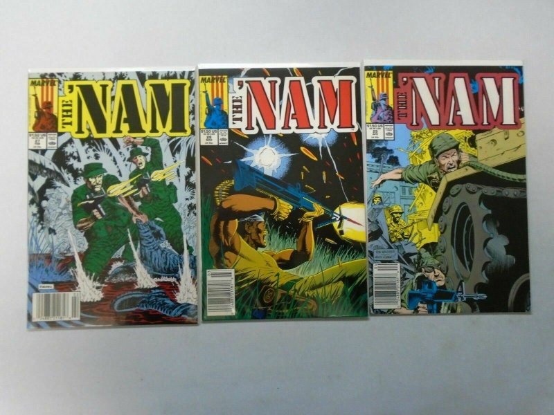 Nam lot from #1-29 all 27 different books average 8.0 VF (1986)