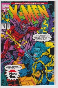 X-MEN COLLECTORS EDITION #3 PIZZA HUT (1993) Double gatefold cover! VF+ 8.5