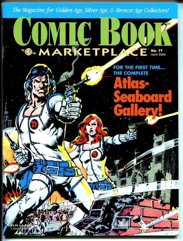 Comic Book Marketplace #77 2000-Gemstone-Atlas-Seaboard Gallery-Irv Novick-VF