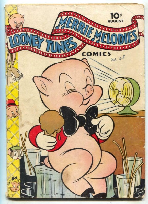 Looney Tunes and Merry Melodies #22 1943- ice cream cover