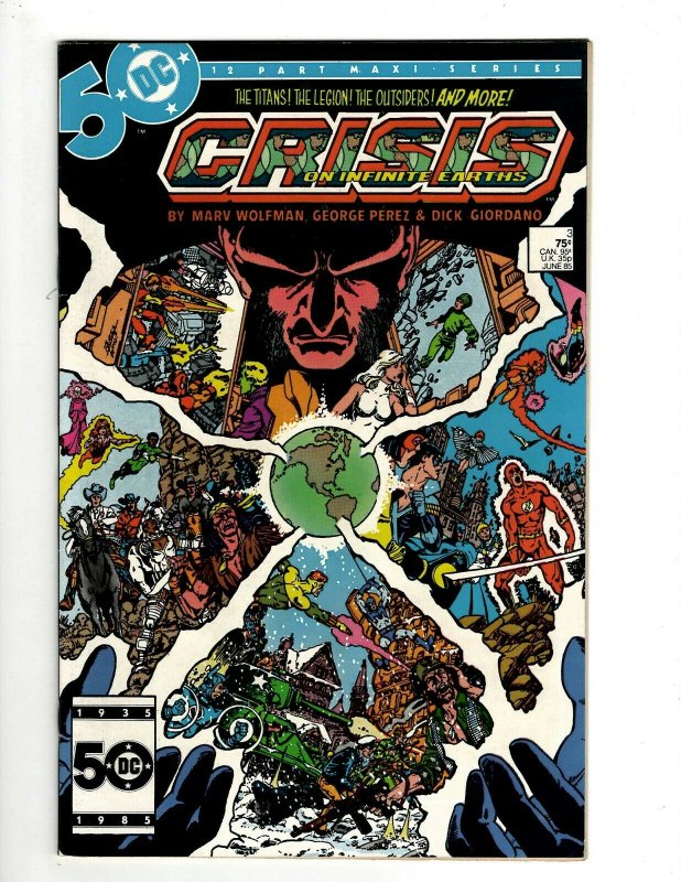 Crisis On Infinite Earths # 1 2 3 4 5 6 7 8 9 10 11 12 DC Comics LTD Series OF2