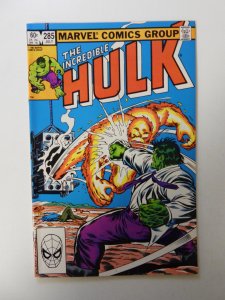 The Incredible Hulk #285 Direct Edition (1983) VF condition