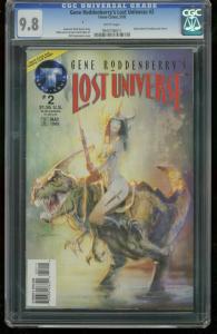 GENE RODENBERRY'S LOST UNIVERSE #2- CGC GRADED 9.8 0945706011