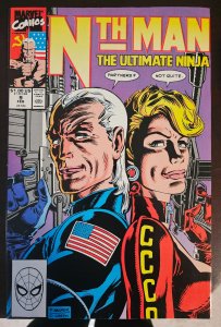 Nth Man the Ultimate Ninja #9 (1990)