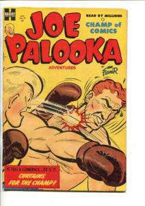 JOE PALOOKA  #79-1953-COMEBACK ISSUE-BOXING COVER-vg/fn