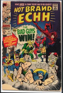 Not Brand Echh #4 (1967) Scaredevil