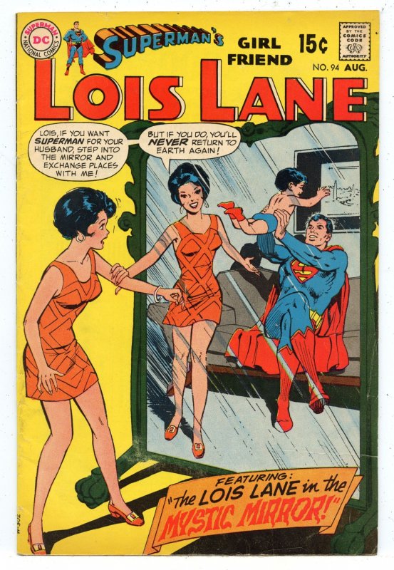 Superman's Girl Friend, Lois Lane #94 (1969). In FN+ Condition.