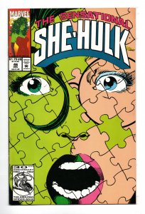 THE SENSATIONAL SHE-HULK #46 (1992) JOHN BYRNE | TRADE DRESS | DIRECT EDITION