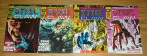 Steel Claw #1-4 VF/NM complete series - quality comics set lot 2 3