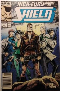 Nick Fury, Agent of SHIELD #1 (1989) Newsstand Edition