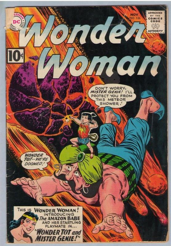 Wonder Woman 126 Nov 1961 GD-VG (3.0)