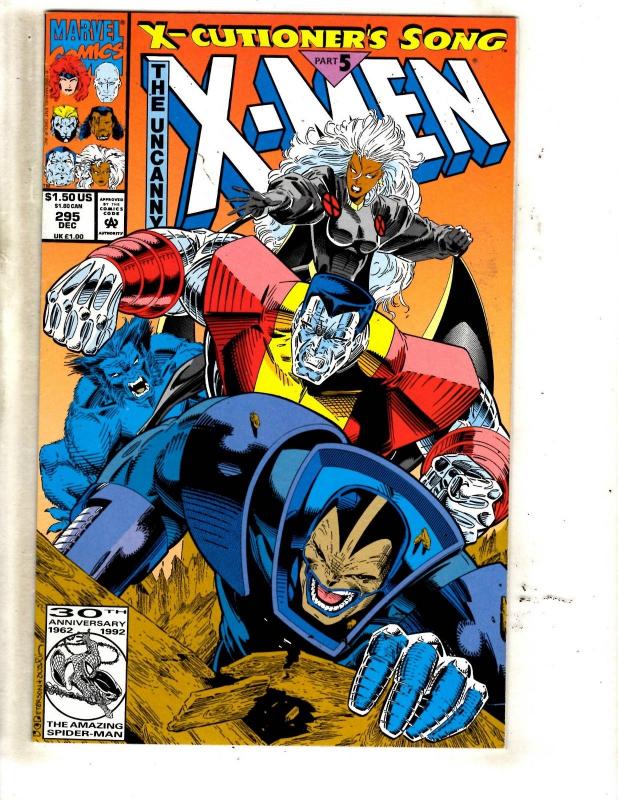 10 Uncanny X-Men Marvel Comic Books #284 292 293 294 295 296 297 298 299 300 MF2