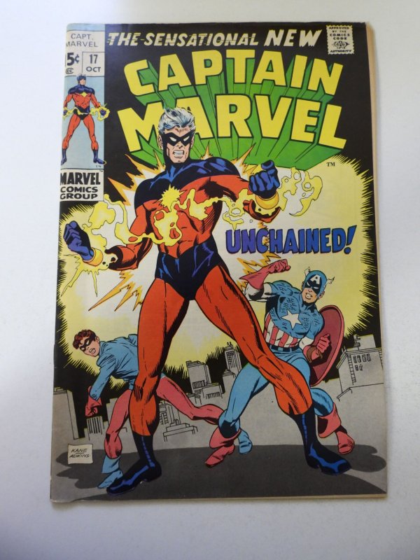 Captain Marvel #17 (1969) FN Condition