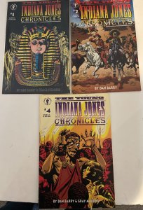 *Young Indiana Jones Chronicles ('92) 1-2, 4 3 hg bks