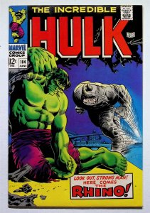 The Incredible Hulk #104 (1968) NM see description