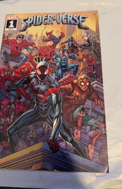 Spider-Verse #1 1st Print Walmart Todd Nauck Marvel Comics December 2019