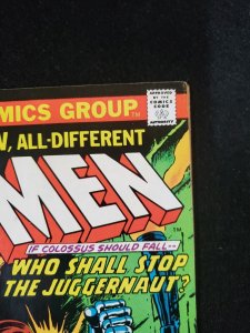 X-Men #102 1st Juggernaut Vs Colossus Battle Origin Storm Marvel 1976 Marvel FN