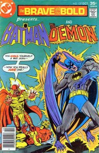 Brave and the Bold, The #137 FN ; DC | October 1977 Batman Demon Etrigan