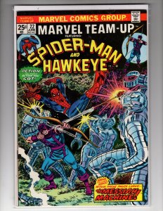 Marvel Team-Up #22 (1974) SPIDER-MAN & HAWKEYE / EC#2