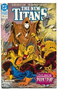 New Titans #73 - 1991 - DC - VF - comic book