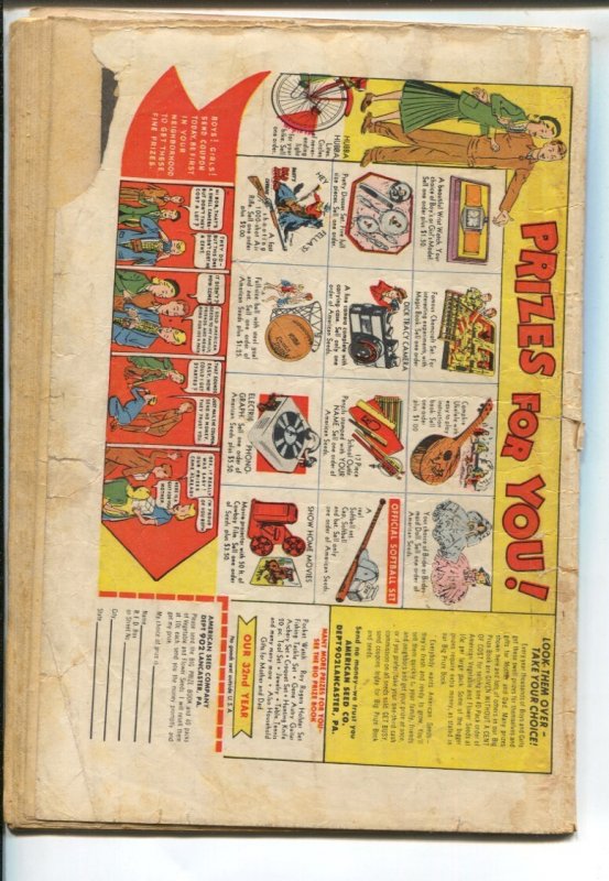 Best Love #36 1950-Marvel-final issue-Photo cover-bride splash panel-Unique stor